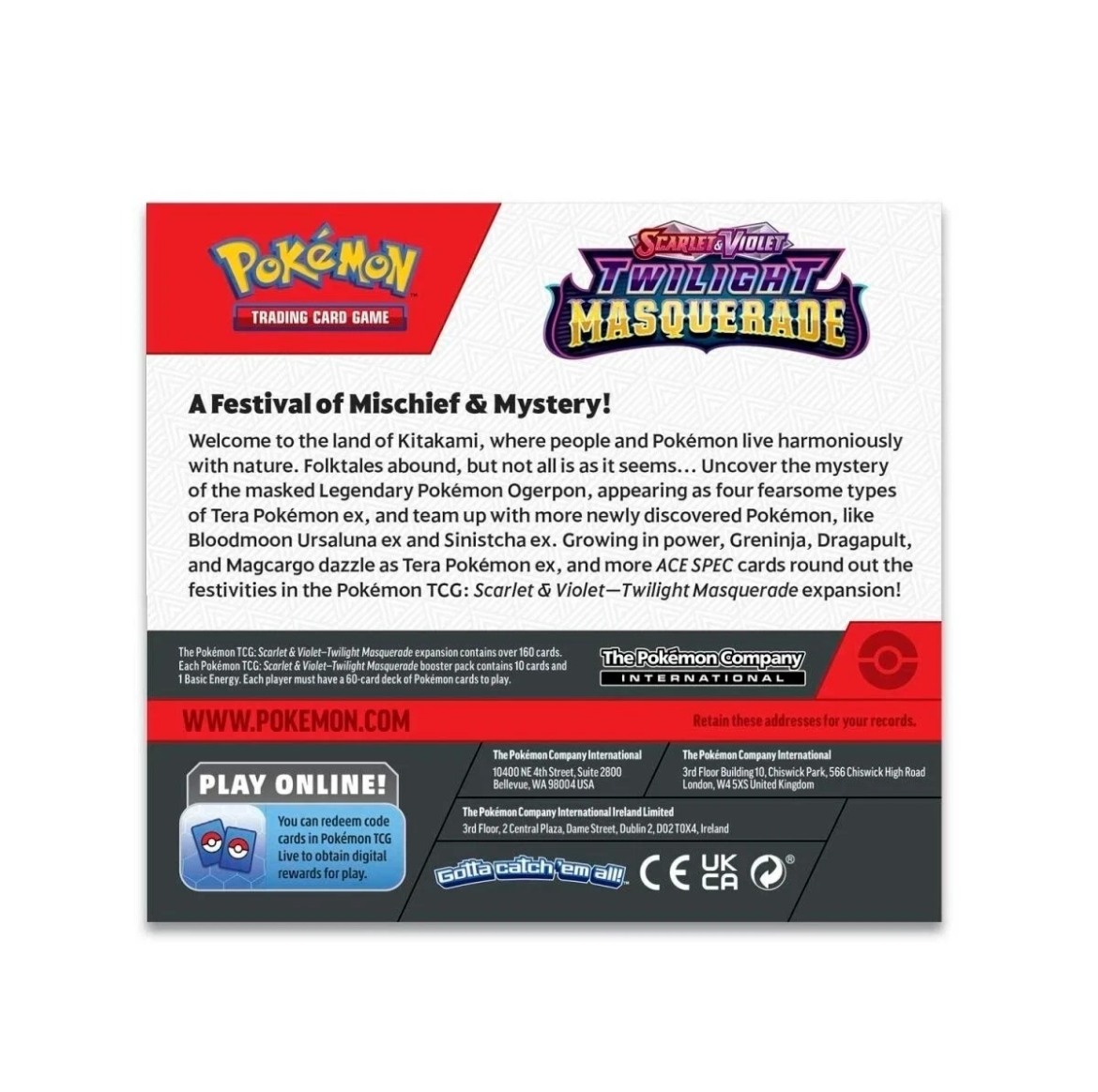 Pokémon TCG: Scarlet & Violet—Destined Rivals Booster Pack Art Set (4 Packs)
